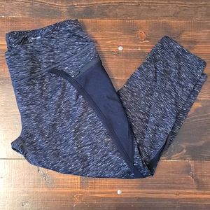 Hylete Women's Heathered Black Leggings
